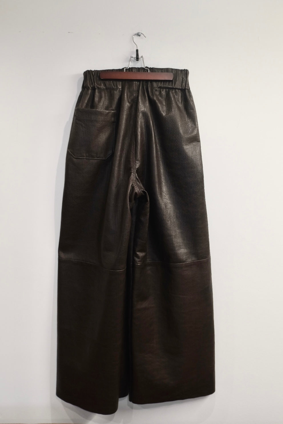 LAMB SKIN JOGGERS