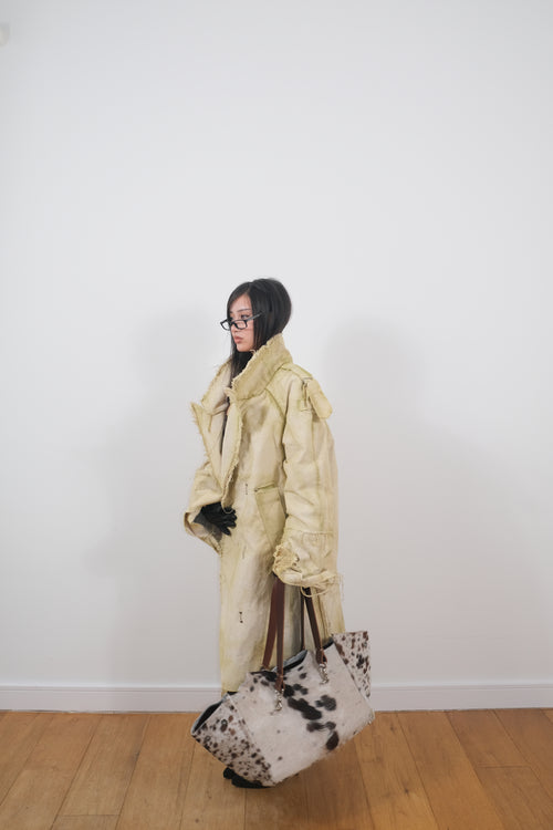 CANVAS TRENCH COAT